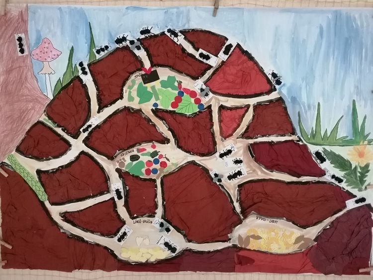Naši pilní mravenci - projekt ve 2. třídě - cover