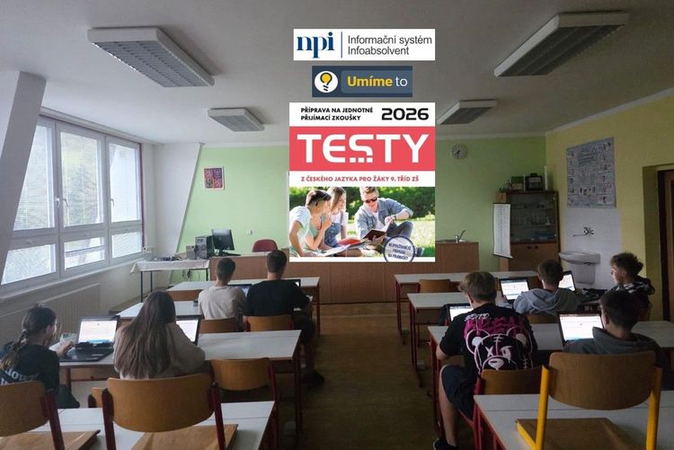 CERMAT - příprava deváťáků na přijímací zkoušky z českého jazyka - cover