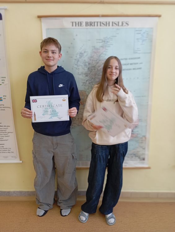 Školní kolo olympiády z AJ - cover