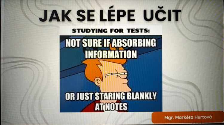 6. třída - "Jak se lépe učit" - cover
