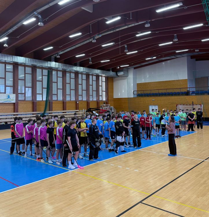 Okresní kolo ve florbalu – chlapci obsadili 4. místo - cover